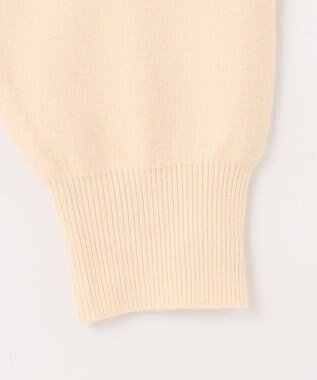 Feroux 【洗える】2WAY パールボタン カーディガン アイボリー系