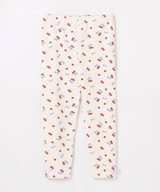 ANY KIDS 総柄フルレングス レギンス サクランボ