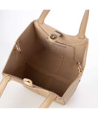 UNBILLION カシュカシュ cachecache / 折りたたみ2wayトートL ベージュ