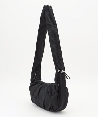 LA BAGAGERIE 【maison vert】 【軽量/多収納】ギャザーワンショルダー　Small ブラック