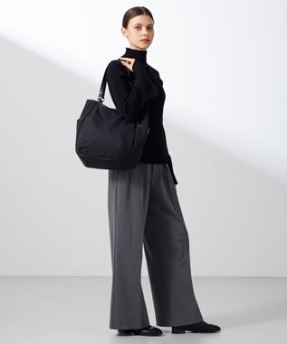 Y'SACCS 【ムック本掲載】タスランナイロントートバッグ midium ブラック