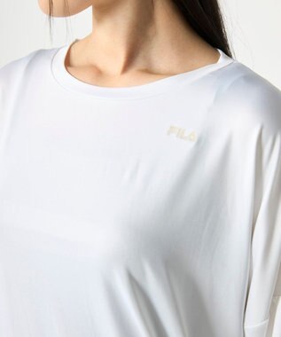 OP／FILA 【FILA】ドルマンスリーブロングTシャツ付き４点セット水着 オフホワイト
