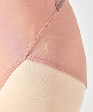 Chacott ロングスリーブレオタード アンティックローズ