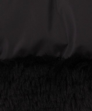 GRACE CONTINENTAL ボアコンビダウンジャケット ブラック