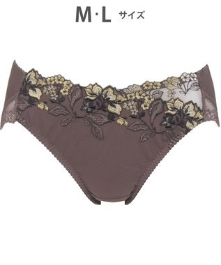 Wing Wing Lesiage 【5000シリーズ】 ペアショーツ はきこみ丈ふつう PF5000 ウイング／ワコール ブラウン