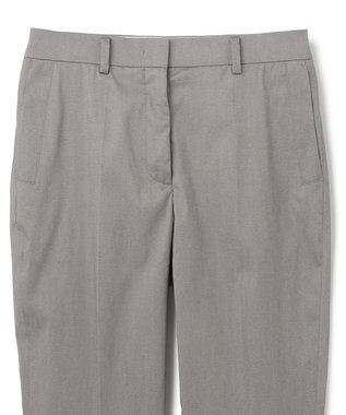 JOSEPH ウールバイストレッチ　テーパードトラウザーズ Ecru