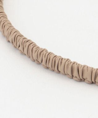 組曲 ギャザーカチューシャ ベージュ系