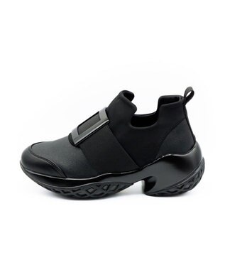 APOM プラットフォームスリップオンスニーカー ブラックB