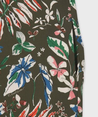Paul Smith Number Floral ワンピース カーキ