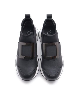 APOM プラットフォームスリップオンスニーカー ブラック