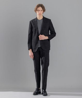 JOSEPH HOMME 【OCEANS 6月号掲載】スムーススラブストレッチ　ジャケット ブラック系