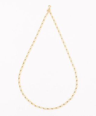 23区 2WAY プレート ネックレス ゴールド系