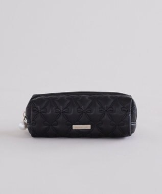 Maison de FLEUR リボンキルティングロングポーチ