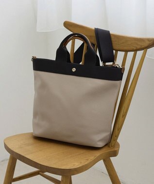 TOPKAPI 【Breath TOPKAPI】RIPPLE リプル ファスナー付 縦型 2way トートバッグL