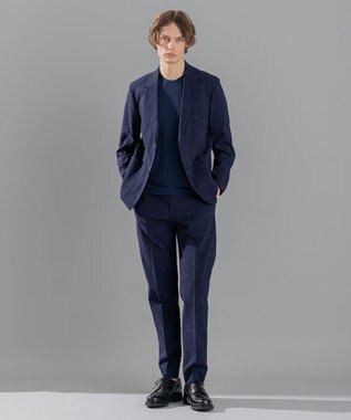JOSEPH HOMME 【OCEANS 6月号掲載】スムーススラブストレッチ　ジャケット ネイビー系