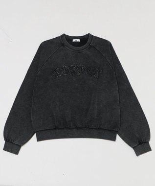 WEGO ショートグラフィックプルオーバー ブラックその他