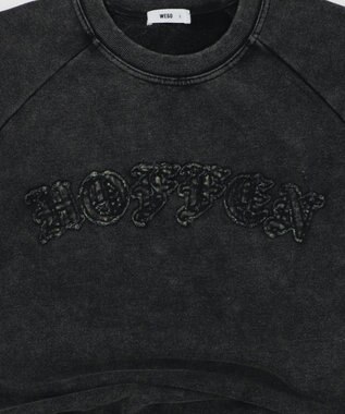 WEGO ショートグラフィックプルオーバー ブラックその他