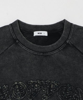 WEGO ショートグラフィックプルオーバー ブラックその他