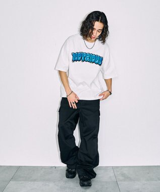 WEGO プランプロゴグラフィックBIGT（S） ホワイト