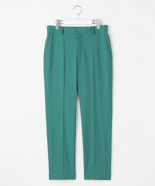 自由区 S 【SHIHOさん着用・昨年大好評・新色追加・後ろウエストゴム】シェルタリングテーパード パンツ ［新色］エメラルド