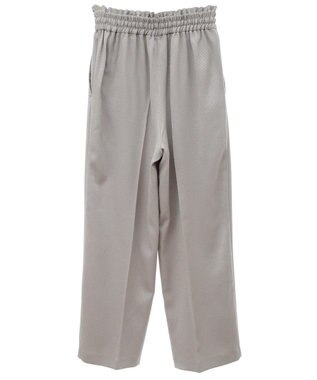 earth music&ecology ウールライクリラックスパンツ Beige