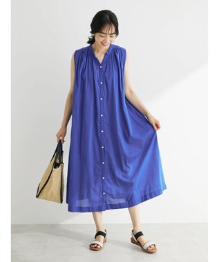 Green Parks Ｉ　ノースリーブワンピース Blue