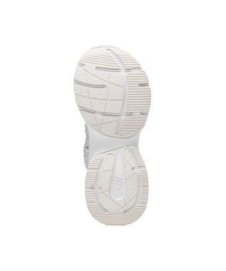 STEVE MADDEN BIONIC2R ラインストーン厚底スニーカー ホワイト