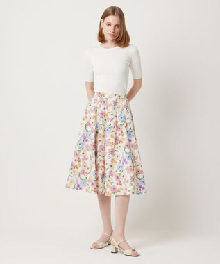 TOCCA 【大人百花掲載】【消臭・洗える！】BOTANOCAL GARDEN PARTY スカート ホワイト系5