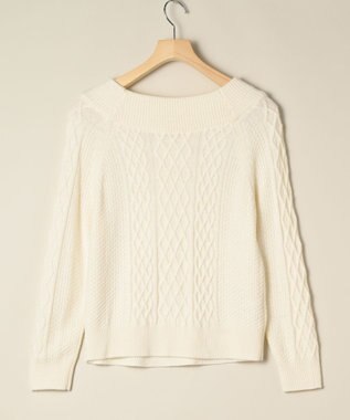 ONWARD Reuse Park 【any SiS】ニット秋冬 オフホワイト