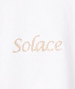 J.PRESS LADIES S 刺繍ロゴ Tシャツ ホワイト系