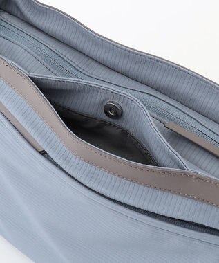 Y'SACCS コーデュロイライクナイロンショルダー ブルー