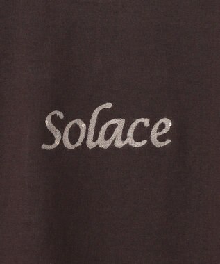 J.PRESS LADIES S 刺繍ロゴ Tシャツ ダークブラウン系