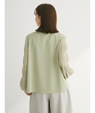 Green Parks マジョリカスリーブカットプルオーバー Mint