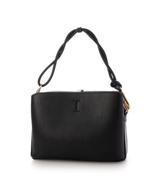 UNBILLION カシュカシュ cachecache / メタルフラップ3つ口ミニショルダー ブラック