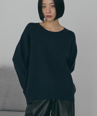 AMERICAN HOLIC バイパチ前振りニットプルオーバー