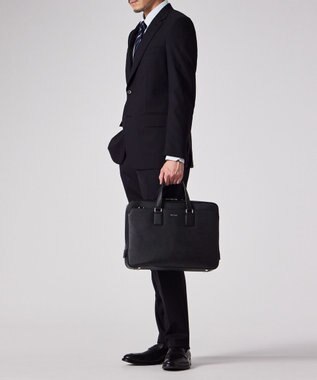 Paul Smith シグネチャーストライププラー ブリーフケース ブラック