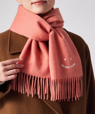 Paul Smith PS Happy エンブロイダリー マフラー