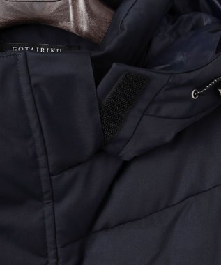 GOTAIRIKU WEB限定【仕事で着られる】ドレスダウンコート_ストレッチツイル_25年新作 ネイビー系