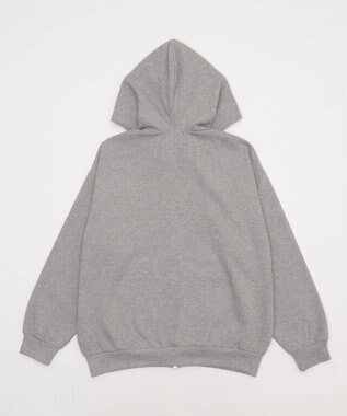 WEGO 【25年秋冬新作/ユニセックス着用ITEM/SMLサイズ展開】グラフィックロゴダブルZIPパーカー グレーその他