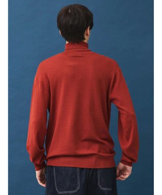 CRAFT STANDARD BOUTIQUE タートルネックニットプルオーバー Brick Red