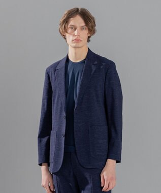 JOSEPH HOMME 【OCEANS 6月号掲載】スムーススラブストレッチ　ジャケット ネイビー系