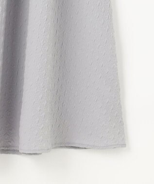 ANY SIS 【好印象企画】襟配色ニット×タックスカートセット ブラック×グレー