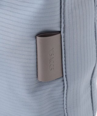 Y'SACCS コーデュロイライクナイロンショルダー ブルー