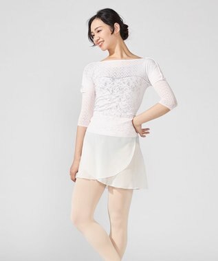 Chacott 巻きスカート オフホワイト