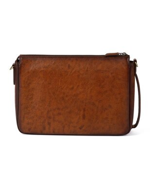 ACE BAGS & LUGGAGE LO HOMME PRESSE アルカイック 本革 日本製 ショルダーバッグ 横型 71883 ロ・オム・プレッセ ブラウン