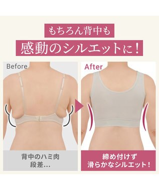 BRADELIS New York 【Yukine inc. 】ゆきねえ365綿混モアらく快適フルカップブラ24 ブラデリス ノンワイヤー 補正 ブラジャー下着 良く伸びて身体にフィット YH124301 ローズヌーディピンク