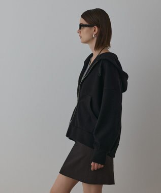 GRACE CONTINENTAL ルーズパーカー ブラック