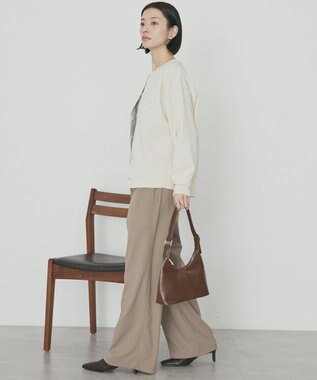 AMERICAN HOLIC クルーネックニットカーディガン Ivory