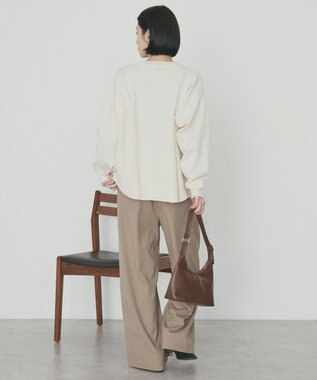 AMERICAN HOLIC クルーネックニットカーディガン Ivory