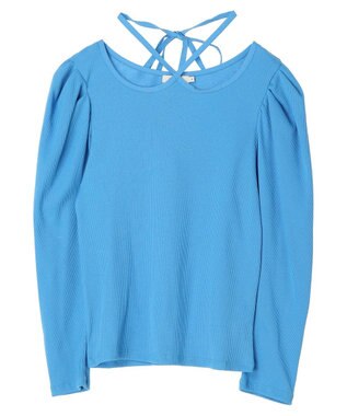 earth music&ecology ホルターネックインナー Light Blue